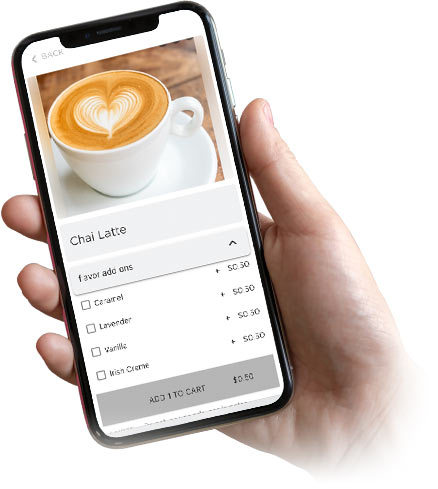 Online Ordering on Mobile Phone